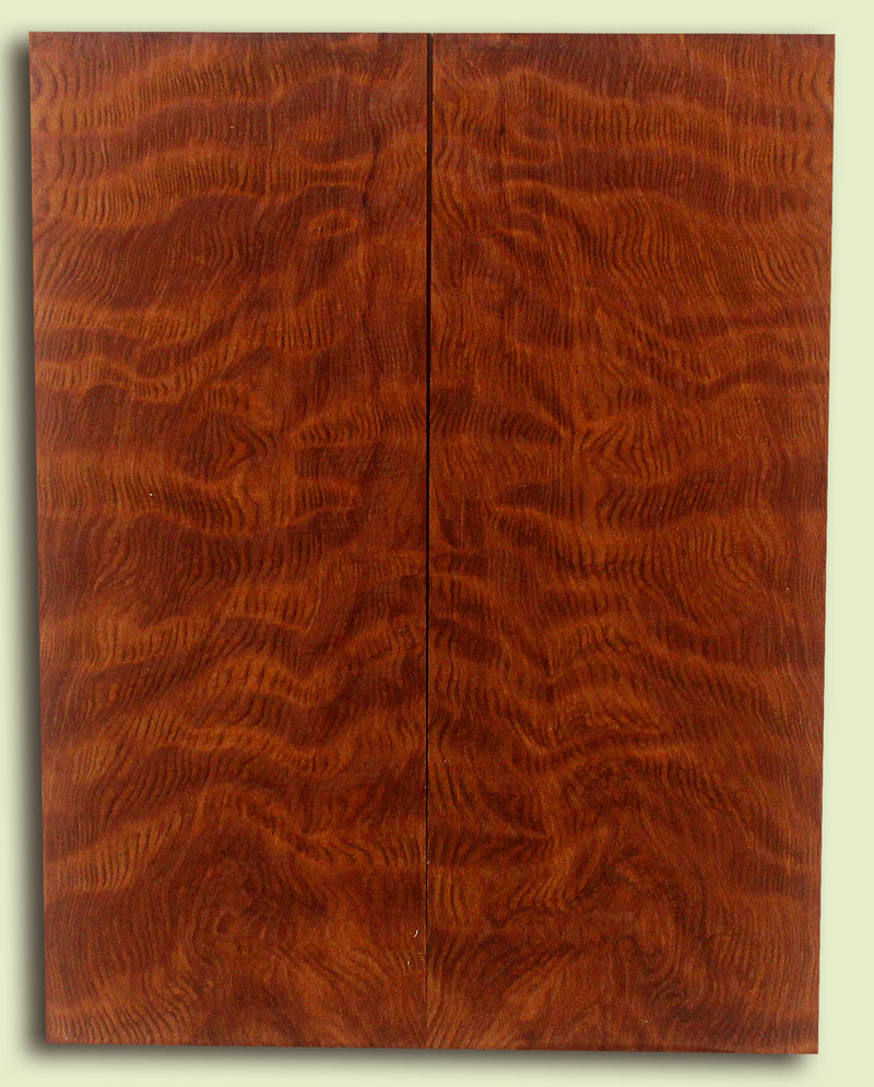 Curly Redwood Ukulele Soundboard, Baritone , Good Tap Tone  