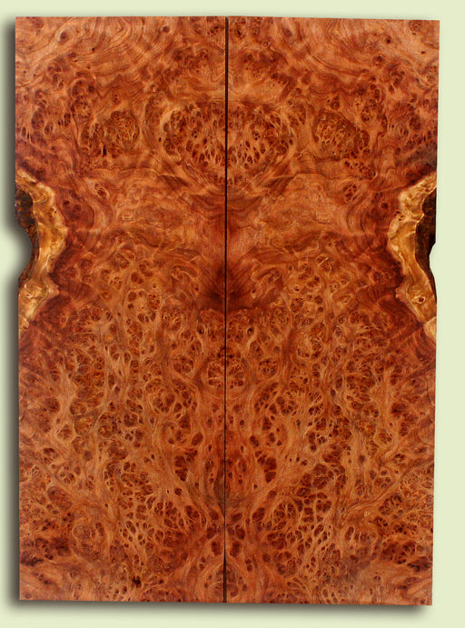 Curly Redwood Ukulele Soundboard, Baritone , Good Tap Tone  