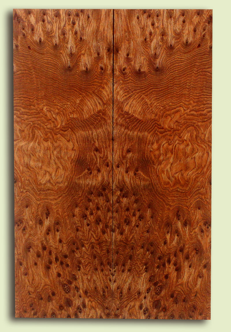 Curly Redwood Ukulele Soundboard, Baritone , Good Tap Tone  