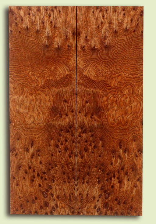 Curly Redwood Ukulele Soundboard, Baritone , Good Tap Tone  