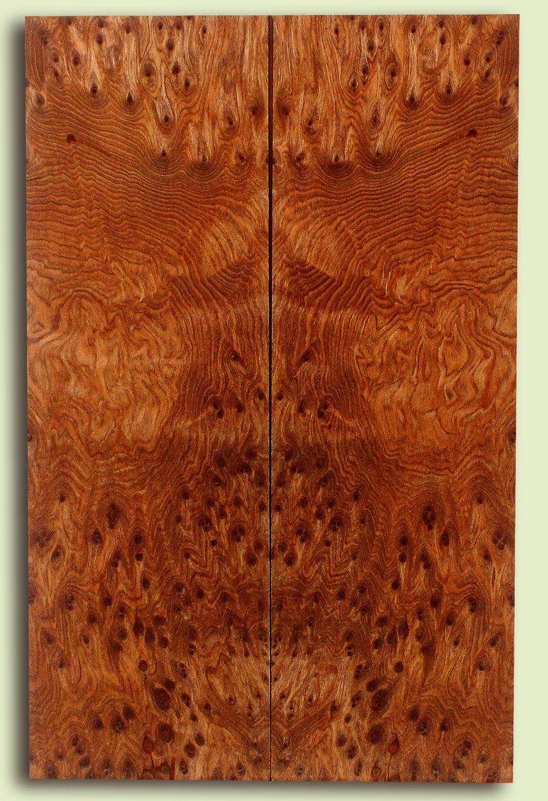 Curly Redwood Ukulele Soundboard, Baritone , Good Tap Tone  