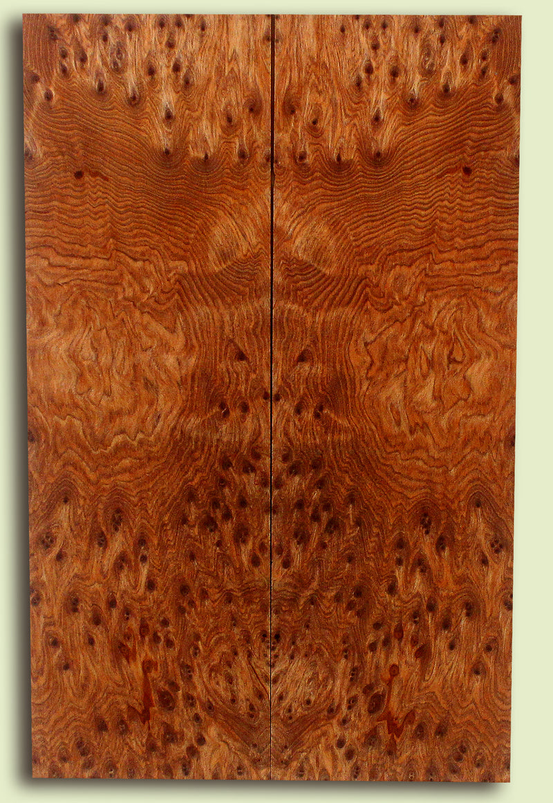 Curly Redwood Ukulele Soundboard, Baritone , Good Tap Tone  