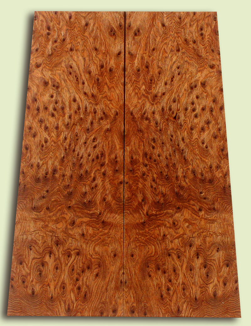 Curly Redwood Ukulele Soundboard, Baritone , Good Tap Tone  