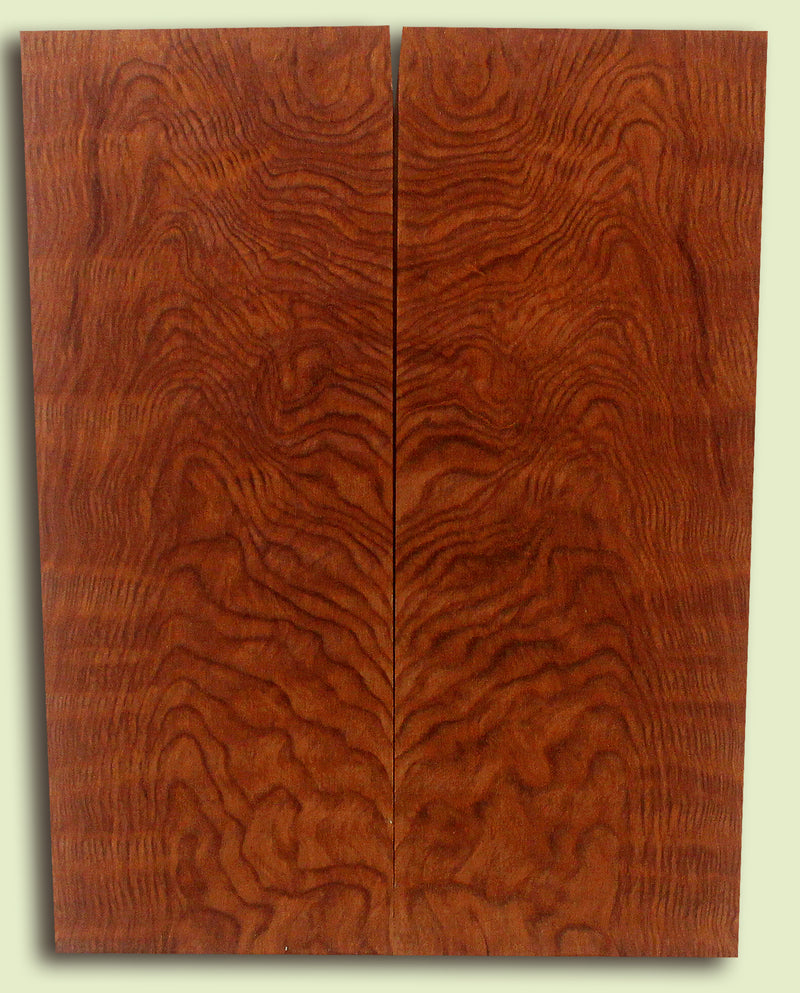 Curly Redwood Ukulele Soundboard, Baritone , Good Tap Tone  