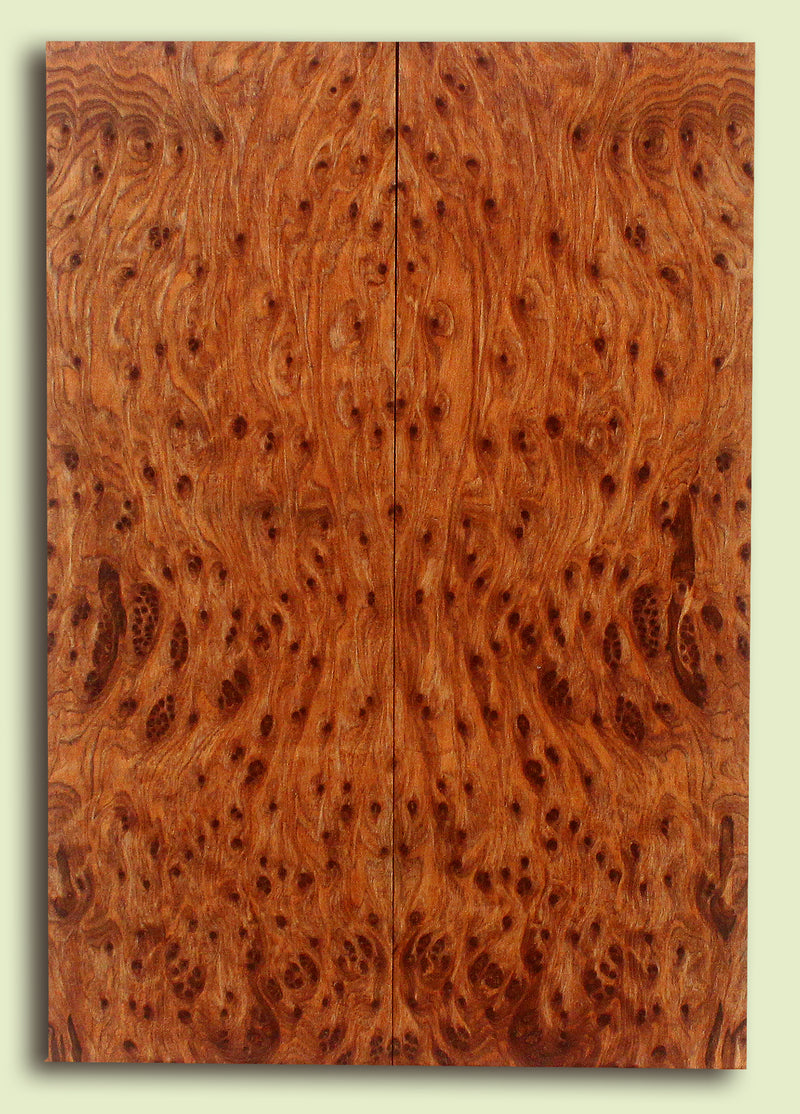 Curly Redwood Ukulele Soundboard, Baritone , Good Tap Tone  