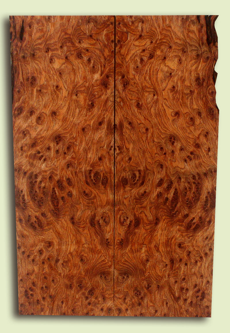 Curly Redwood Ukulele Soundboard, Baritone , Good Tap Tone  