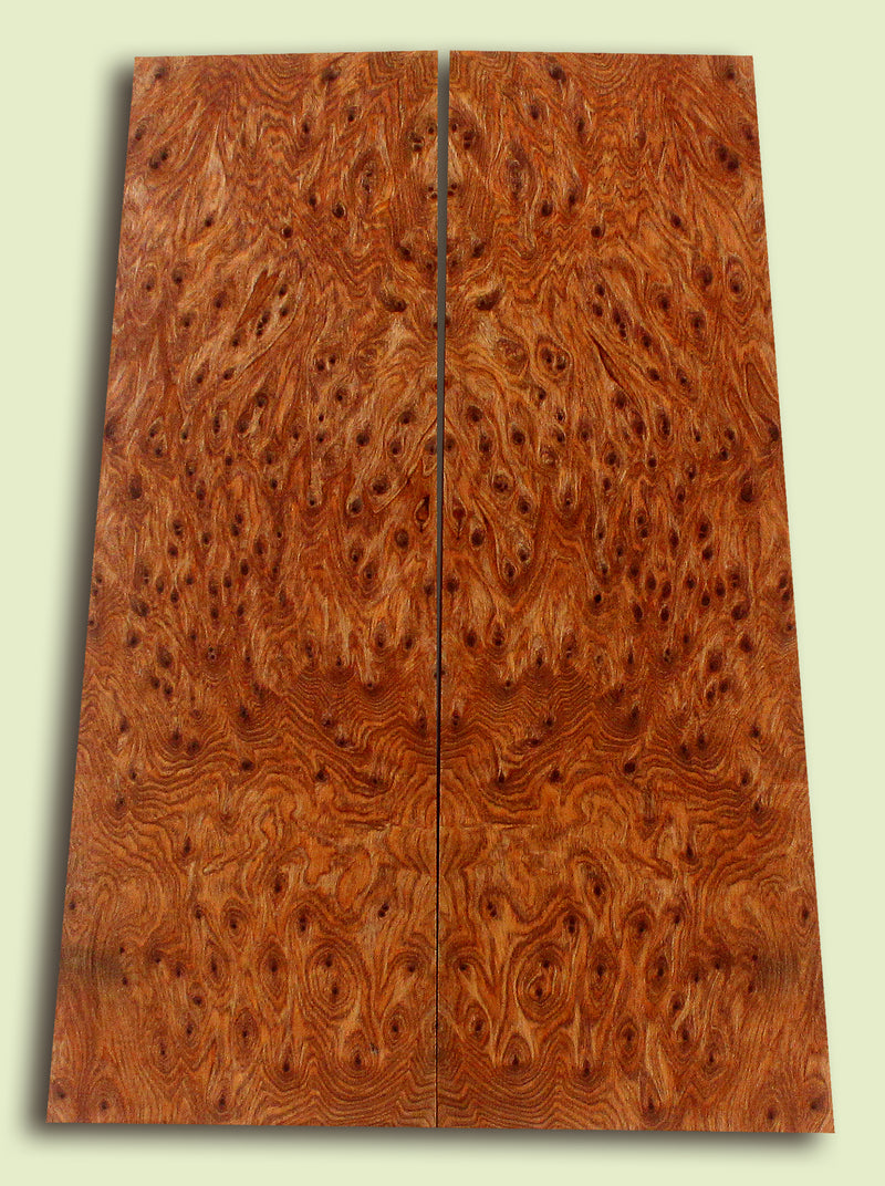 Curly Redwood Ukulele Soundboard, Baritone , Good Tap Tone  
