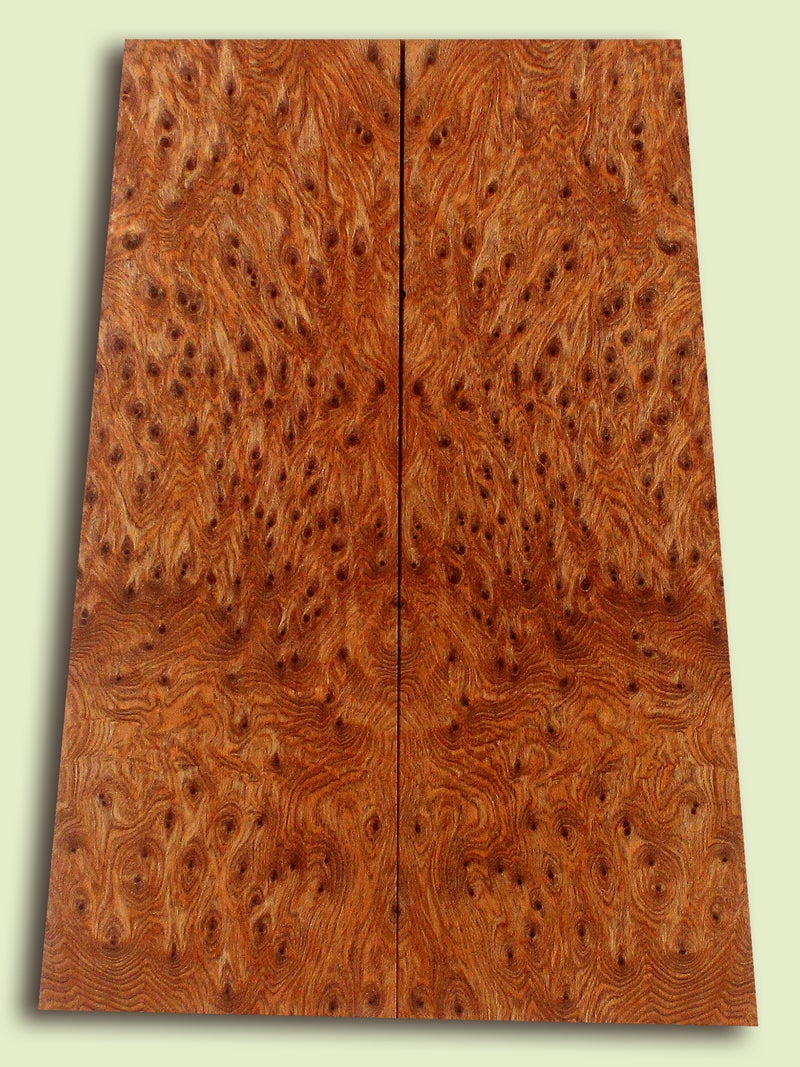 Curly Redwood Ukulele Soundboard, Baritone , Good Tap Tone  
