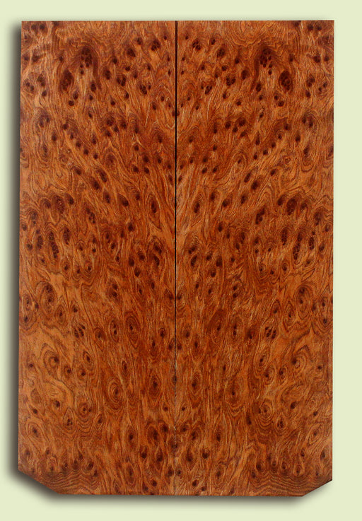 Curly Redwood Ukulele Soundboard, Tenor, Exquisite Figure 