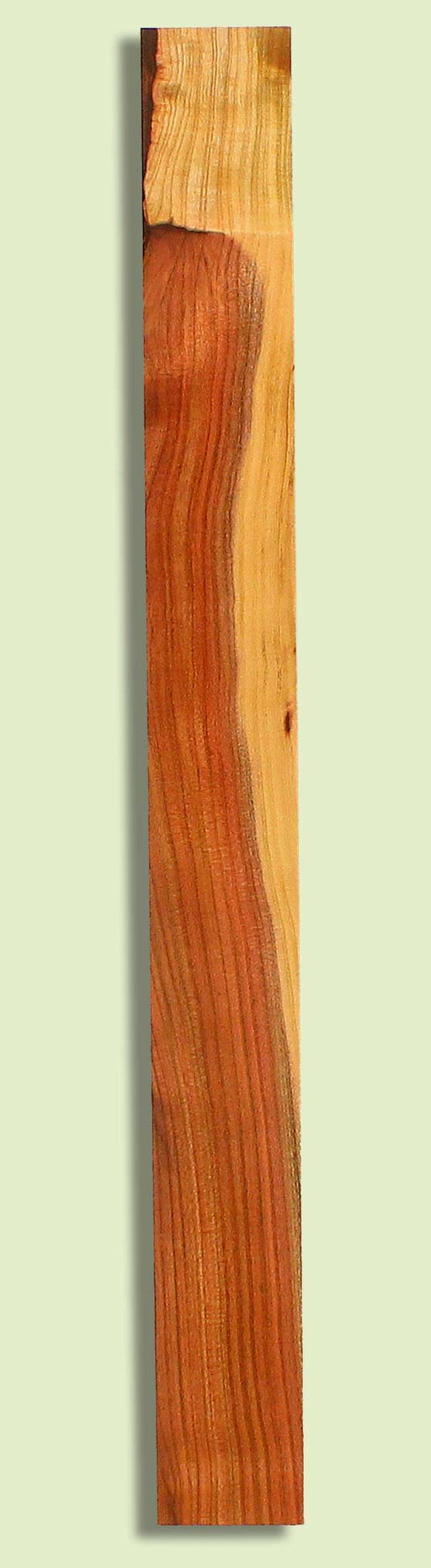 Pistachio Guitar Fingerboard, Grove Salvage,  1 piece 0.25" x 2.75" x 28.25"