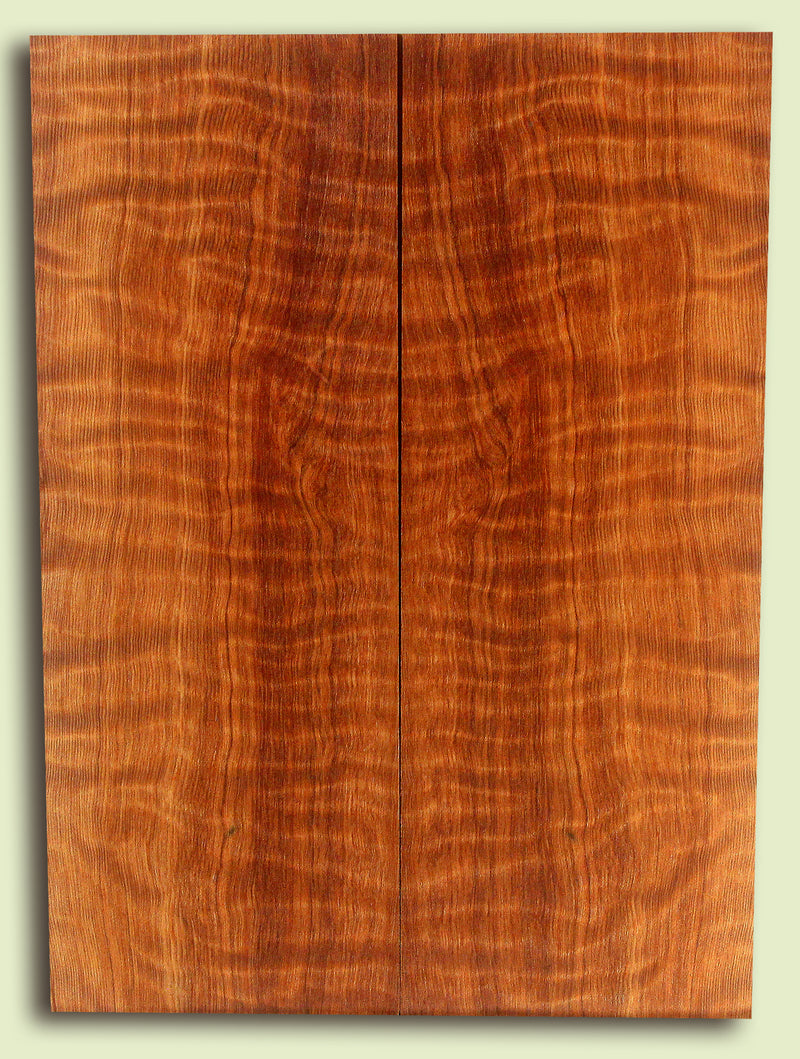 Curly Redwood Baritone Ukulele Top, Outstanding Tap Tones, Figured