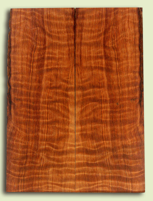 Curly Redwood Baritone Ukulele Top, Outstanding Tap Tones, Figured