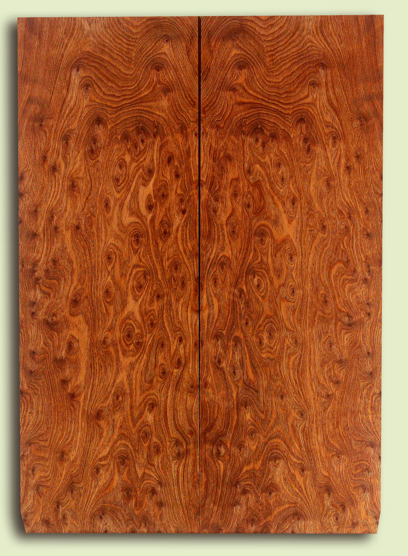 Curly Redwood Baritone Ukulele Top, Outstanding Tap Tones, Figured