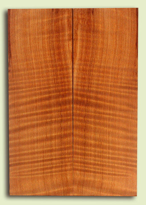 Curly Redwood Baritone Ukulele Top, Outstanding Tap Tones, Figured