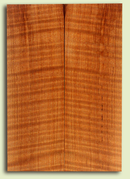 Curly Redwood Baritone Ukulele Top, Outstanding Tap Tones, Figured