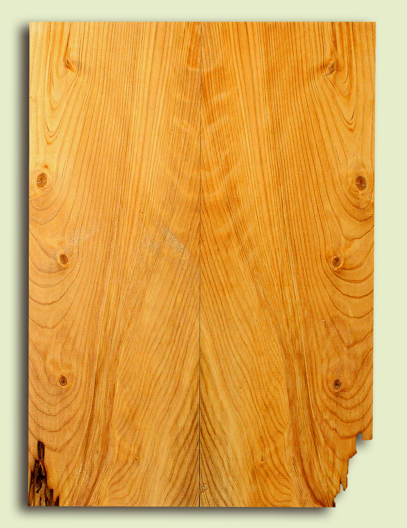 Port Orford Cedar Solidbody Guitar Top, Figure, Light Weight 