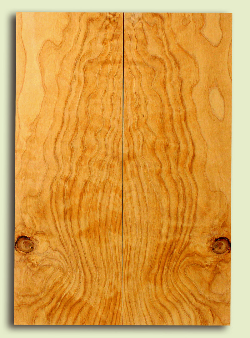 Port Orford Cedar Solidbody Guitar Top, Figure, Light Weight 