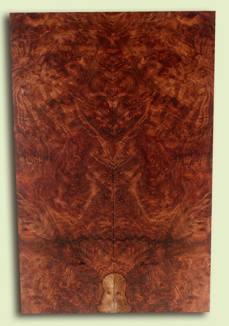 Curly Redwood Solid Body Guitar Drop Top Set, Salvaged Old Growth 