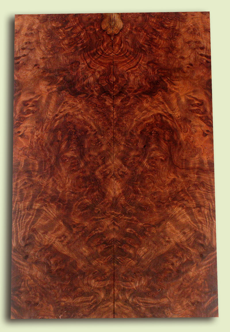 Curly Redwood Solid Body Guitar Drop Top Set, Salvaged Old Growth 