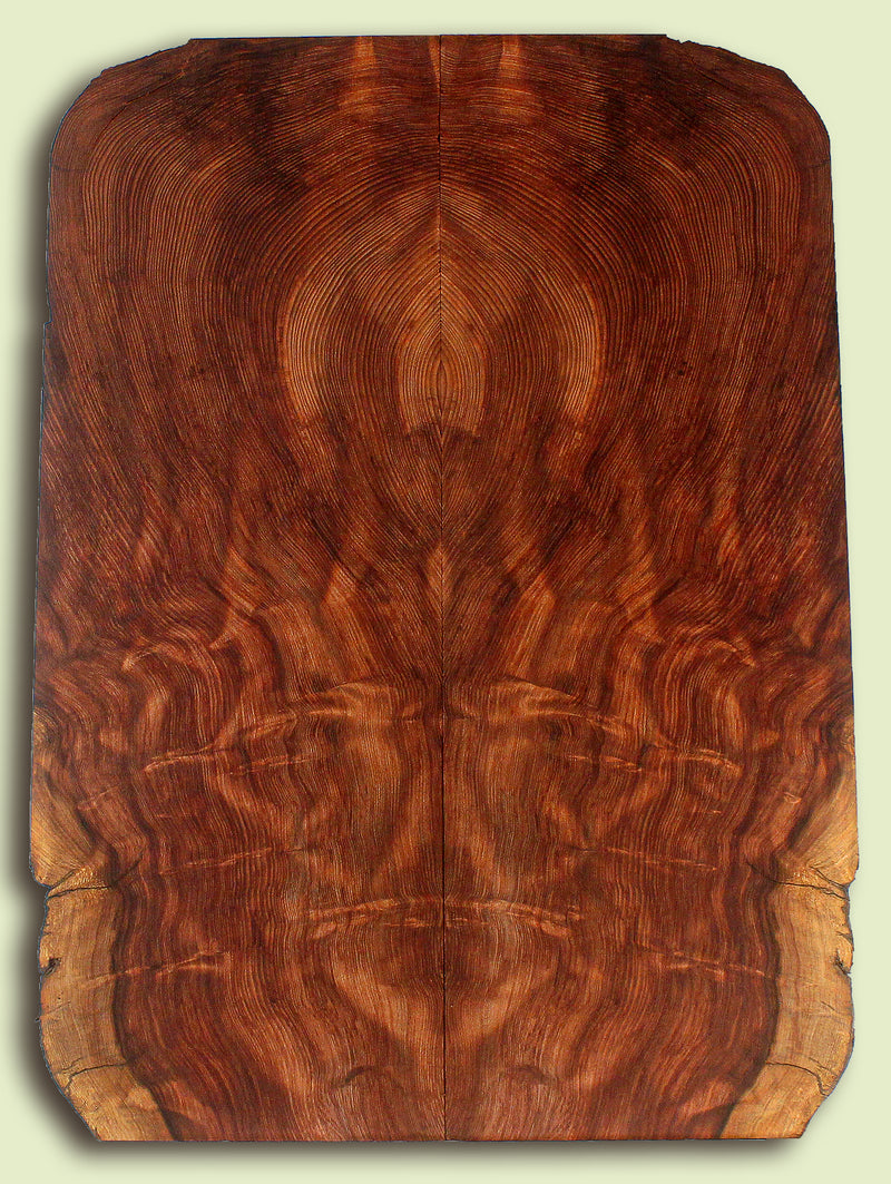 Curly Redwood Solid Body Guitar Drop Top Set, Salvaged Old Growth 