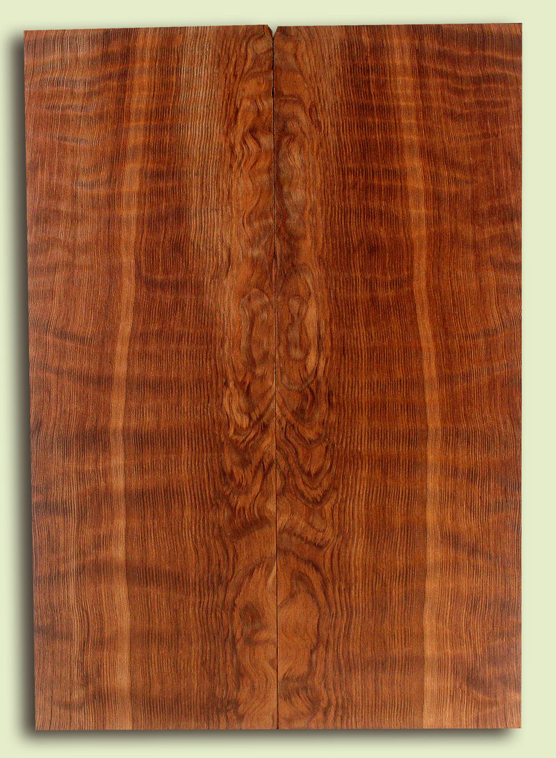 Curly Redwood Solid Body Guitar Drop Top Set, Salvaged Old Growth 