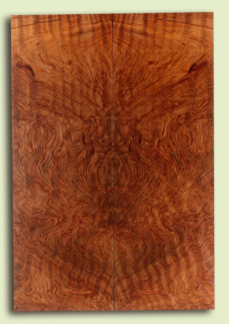 Curly Redwood Solid Body Guitar Drop Top Set, Salvaged Old Growth 