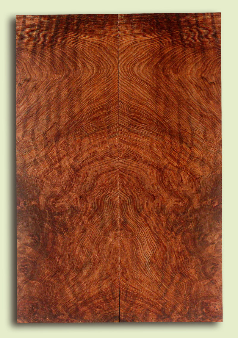 Curly Redwood Solid Body Guitar Drop Top Set, Salvaged Old Growth 