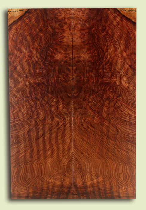 Curly Redwood Solid Body Guitar Drop Top Set, Salvaged Old Growth 