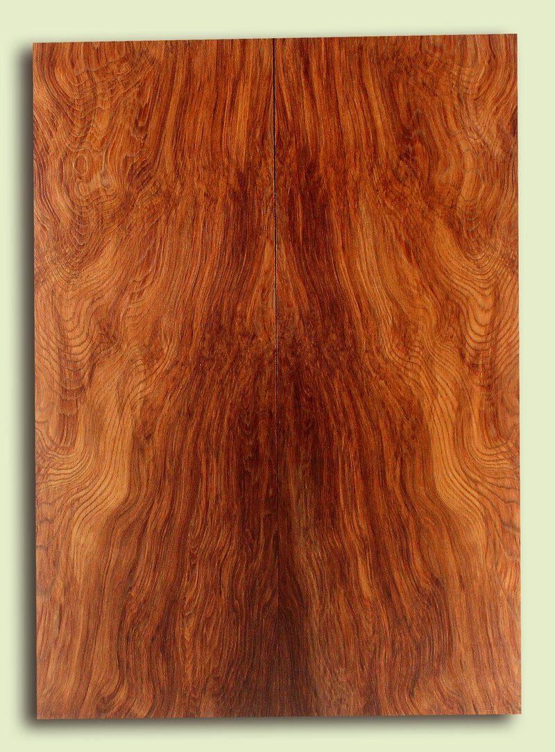 Curly Redwood Solid Body Guitar Drop Top Set, Salvaged Old Growth 