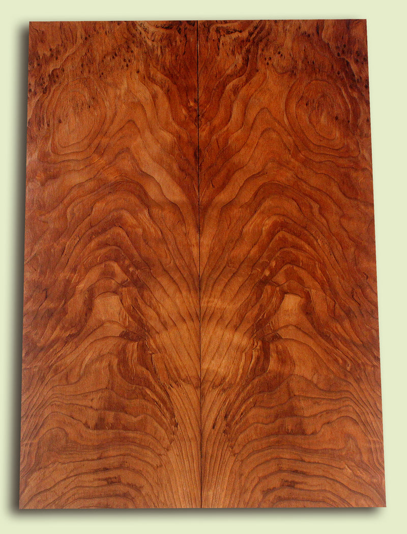 Curly Redwood Solid Body Guitar Drop Top Set, Salvaged Old Growth 