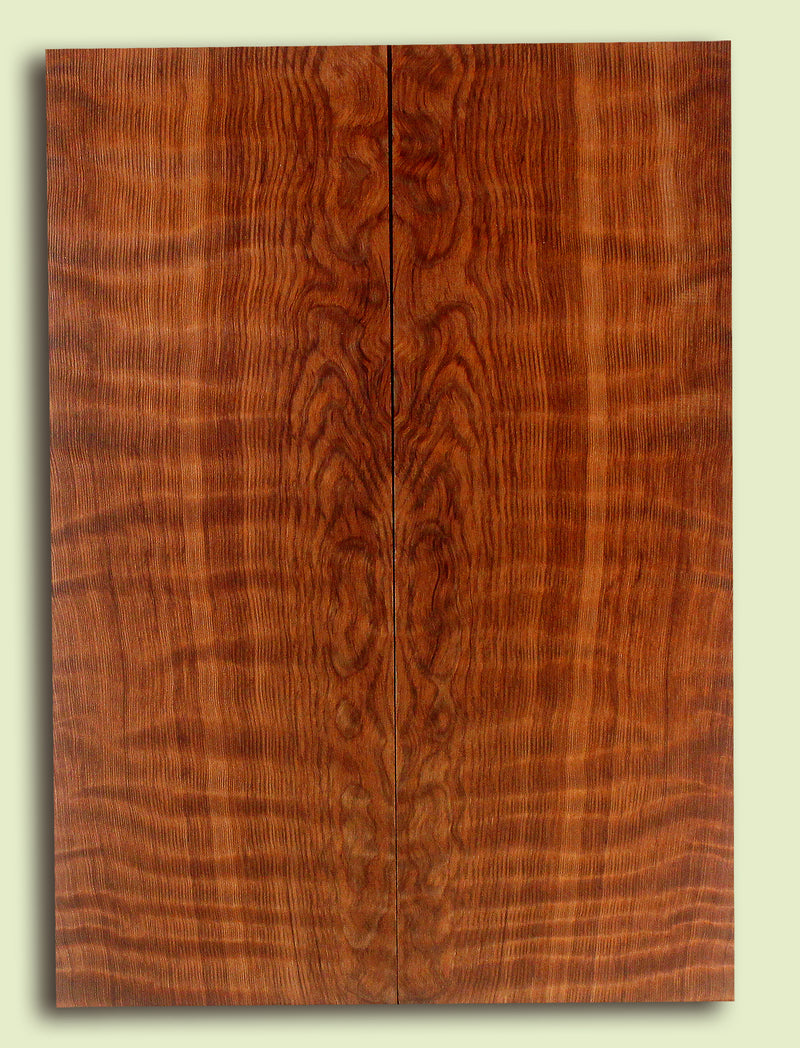 Curly Redwood Solid Body Guitar Drop Top Set, Salvaged Old Growth 