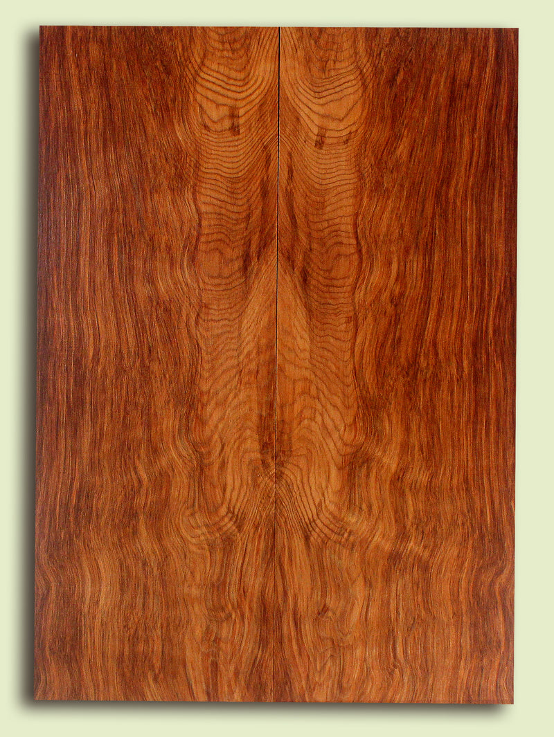 Curly Redwood Solid Body Guitar Drop Top Set, Salvaged Old Growth 