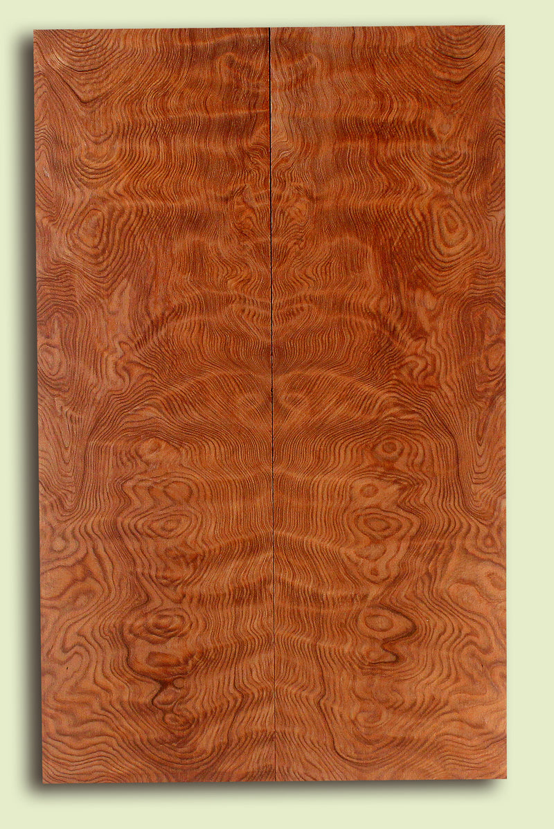 Curly Redwood Solid Body Guitar Drop Top Set, Salvaged Old Growth 