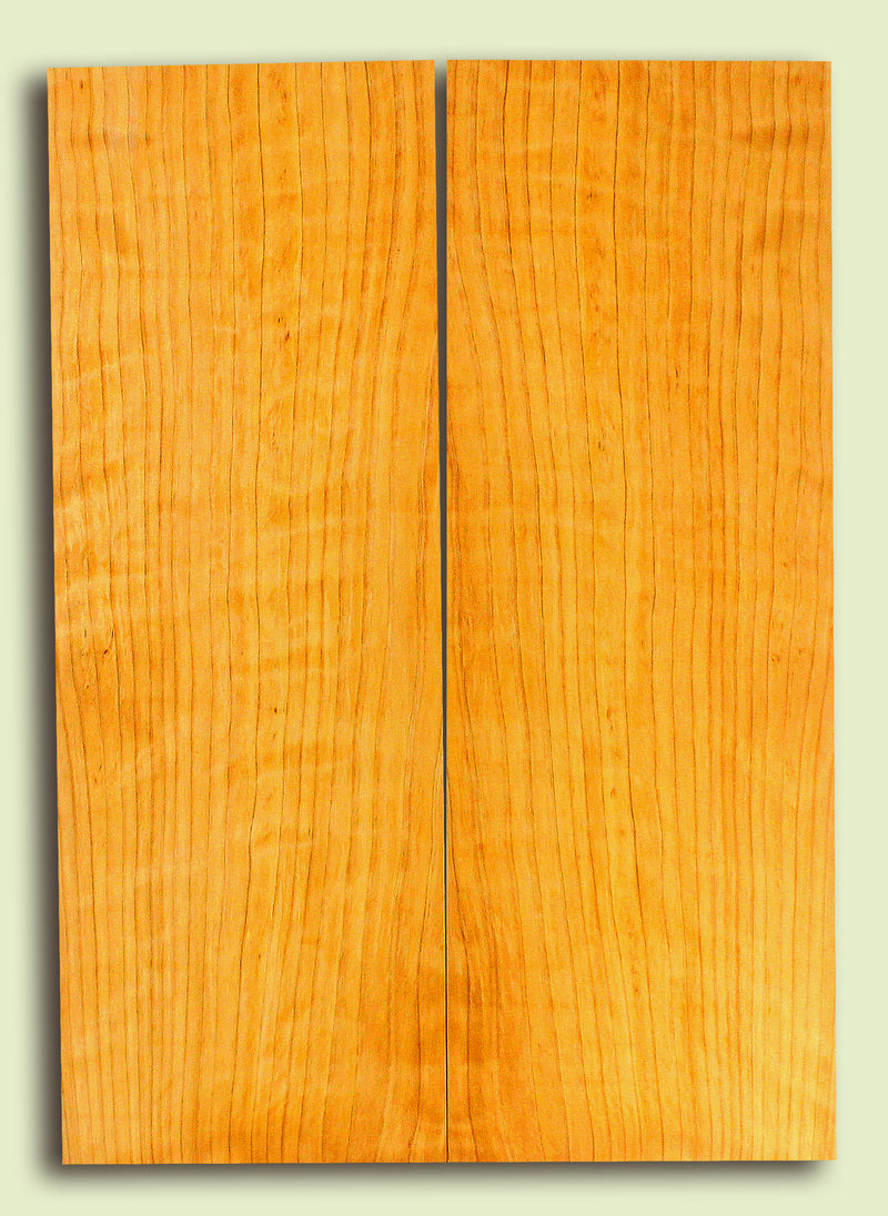 Port Orford Cedar Solid Body Guitar Les Paul Thick Top, Medium Light Figure 