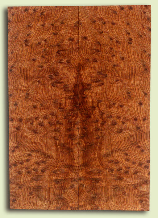 Curly Redwood Baritone Ukulele Soundboard, Birdseye Figure