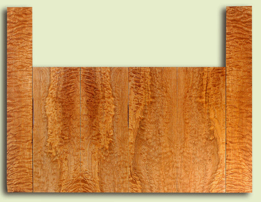 Big Leaf Maple 6 piece Baritone Ukulele TB&S, Quilted Figure,  