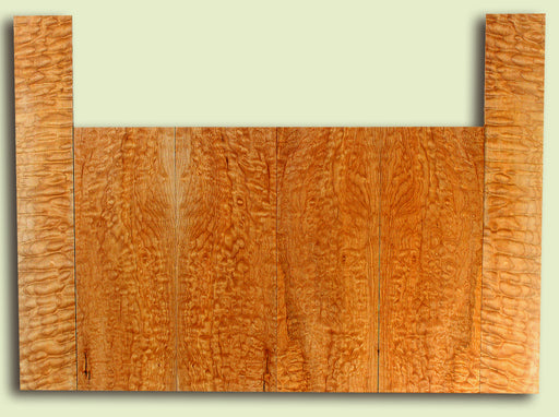 Big Leaf Maple 6 piece Baritone Ukulele TB&S, Quilted Figure,  