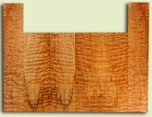 Big Leaf Maple 6 piece Tenor Ukulele TB&S, Quilted Figure,  