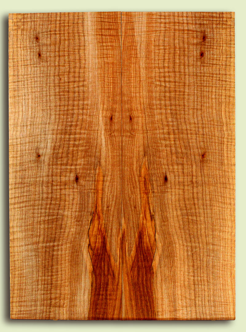 Maple Guitar or Bass Drop Top,  Figured.  2 panels, each 0.29" x 8.375" x 23" S2S