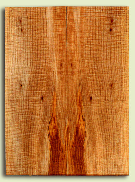 Maple Guitar or Bass Drop Top,  Figured.  2 panels, each 0.29" x 8.375" x 23" S2S