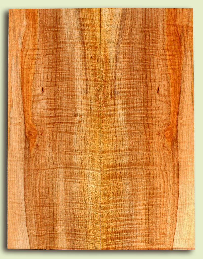 Maple Guitar or Bass Drop Top,  Figured.  2 panels, each 0.29" x 9" x 23" S2S
