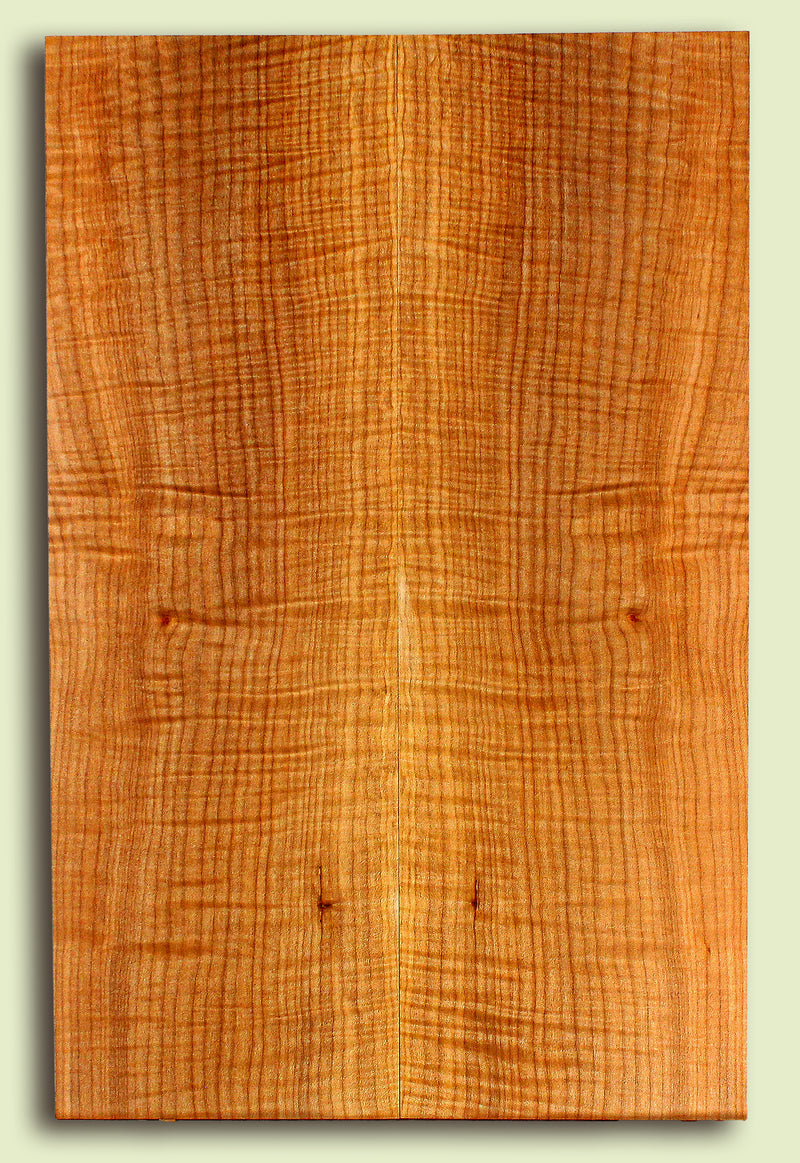 Maple Guitar or Bass Drop Top,  Figured.  2 panels, each 0.29" x 7.625" x 23.75" S2S