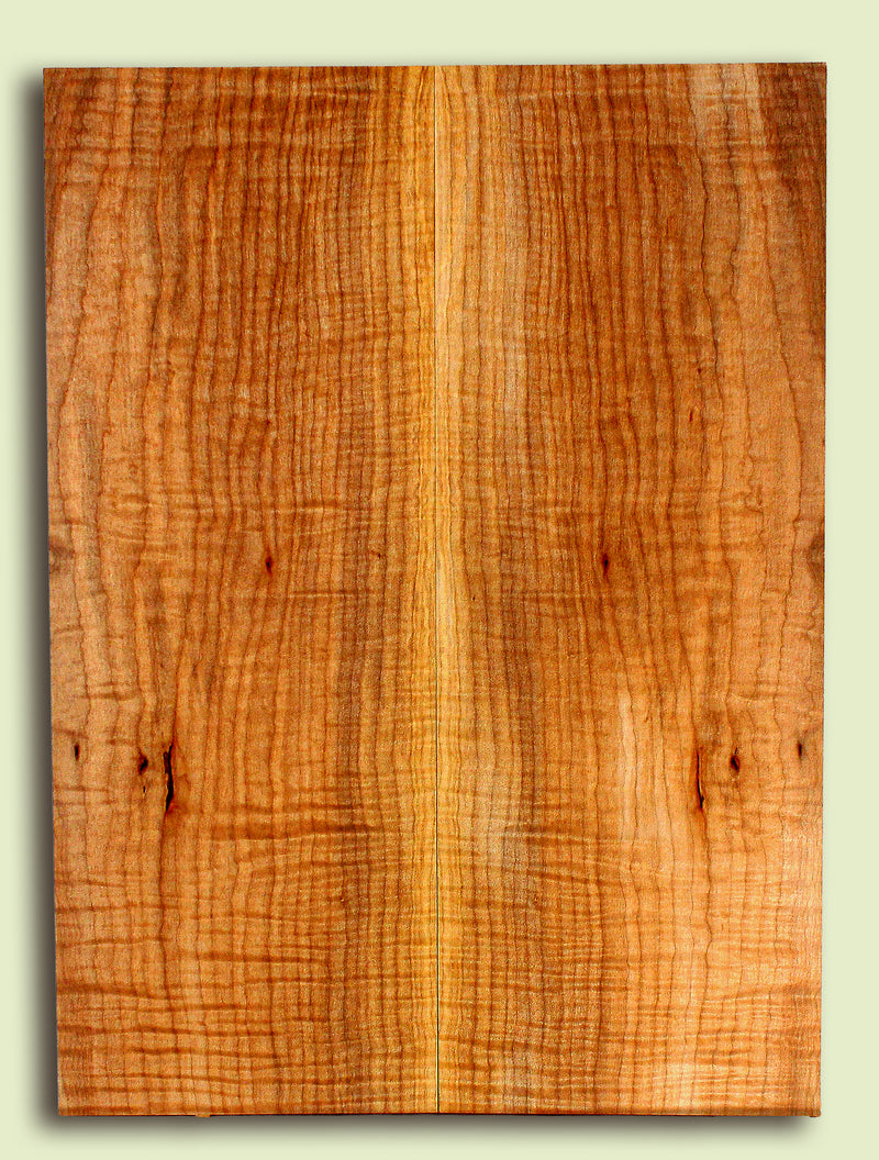 Maple Guitar or Bass Drop Top,  Figured.  2 panels, each 0.29" x 8.5" x 22.75" S2S