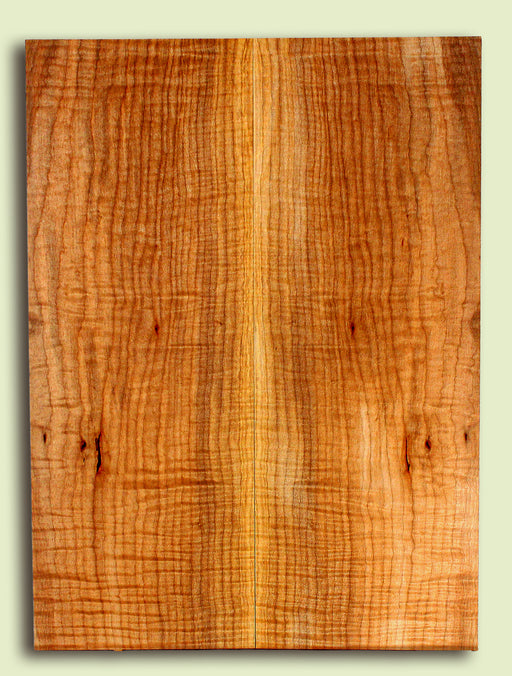 Maple Guitar or Bass Drop Top,  Figured.  2 panels, each 0.29" x 8.5" x 22.75" S2S