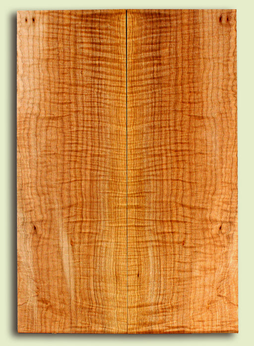 Maple Guitar or Bass Drop Top,  Figured.  2 panels, each 0.29" x 7.875" x 23.125" S2S