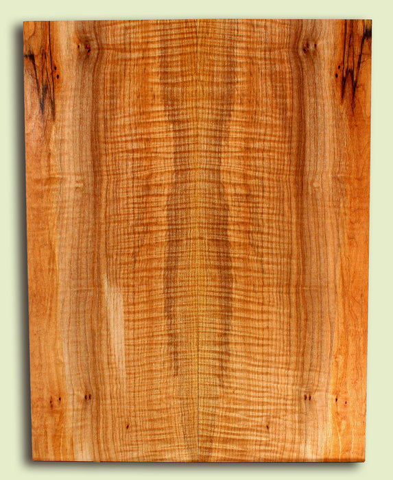 Maple Guitar or Bass Drop Top,  Figured.  2 panels, each 0.29" x 8.75" x 22.75" S2S