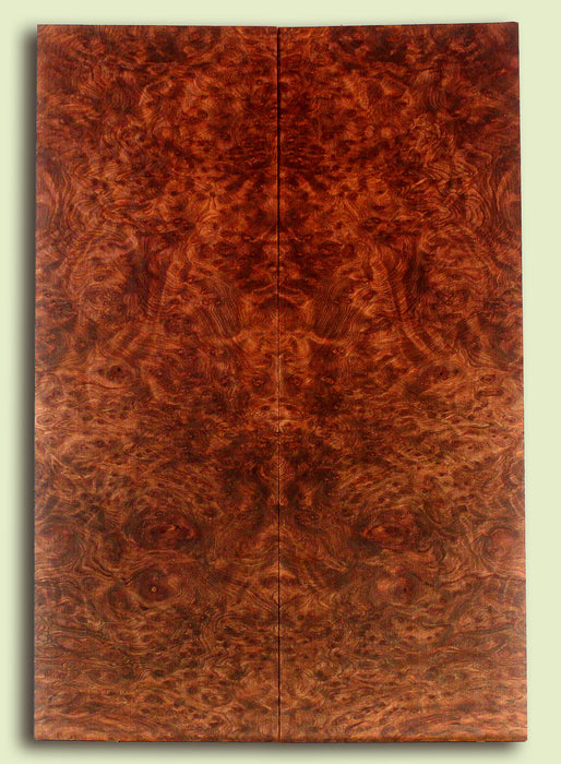 Curly Redwood Solid Body Guitar Drop Top Set, Birds Eye and Ribbon Figure