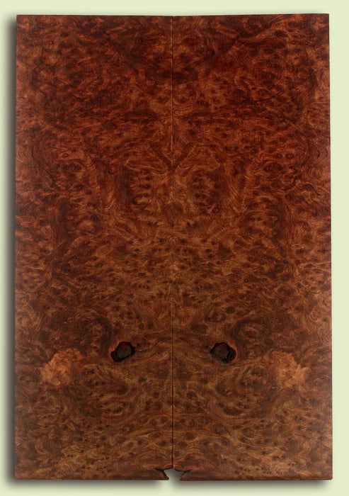 Curly Redwood Solid Body Guitar Drop Top Set, Birds Eye and Ribbon Figure