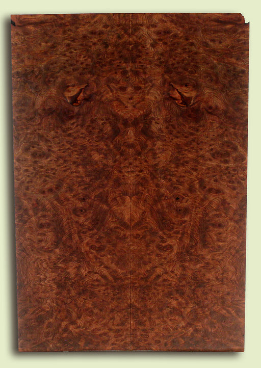 Curly Redwood Solid Body Guitar Drop Top Set, Birds Eye and Ribbon Figure