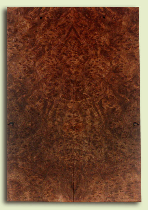 Curly Redwood Solid Body Guitar Drop Top Set, Birds Eye and Ribbon Figure